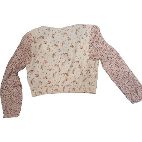 American Eagle Outfitters Bohomeian Crop Top Size Medium - Picture 2 of 5